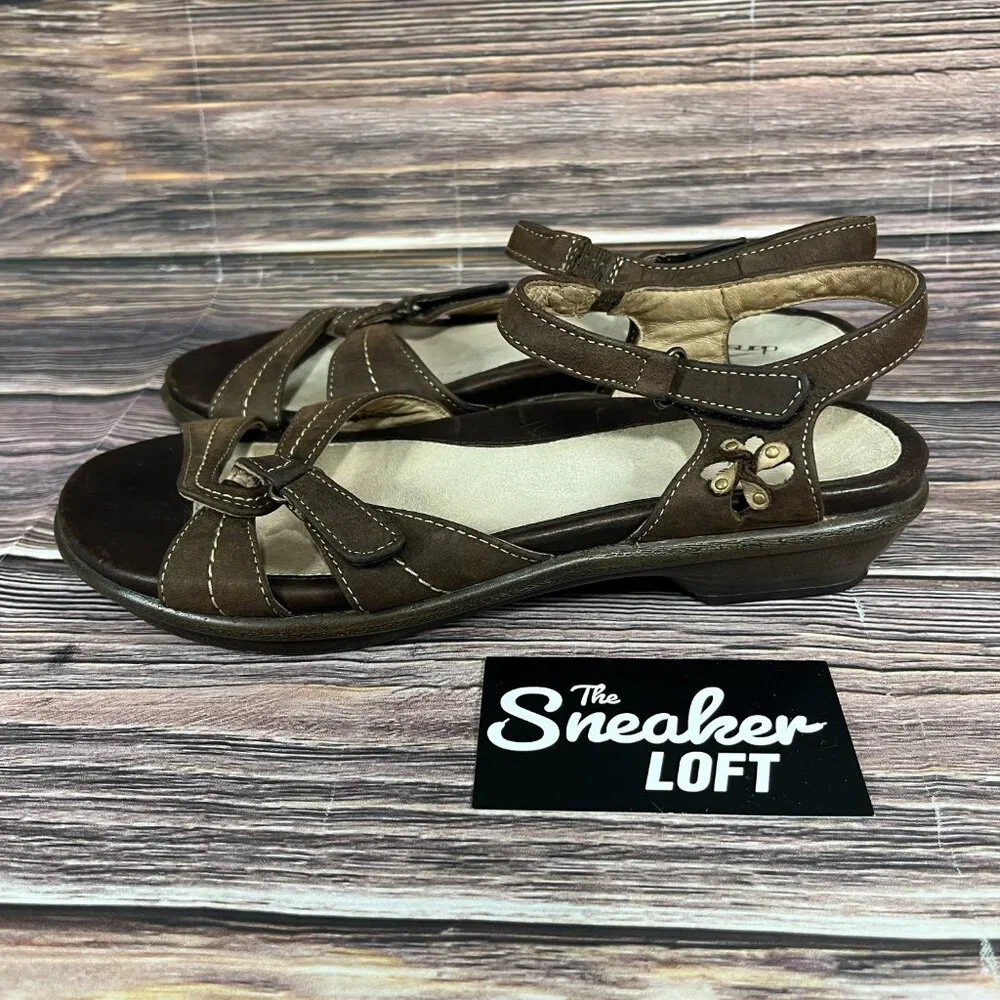Dansko‎ Caroline Women's Brown Ankle Strap Comfort Sandals Shoes